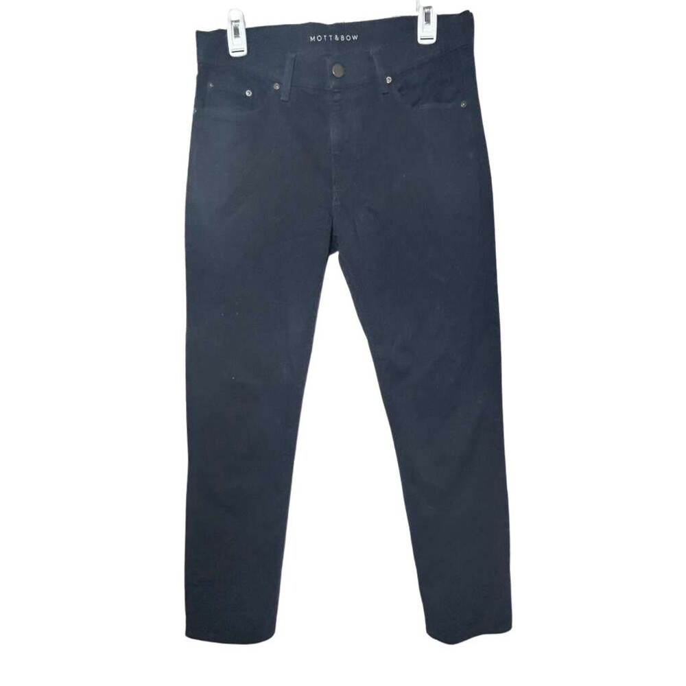 Mott & Bow Slim Jeans Men's Size 31 x 30 Black Straight Cotton Preppy